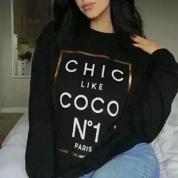 Chic Like Coco Cozy Sweatshirts - Picture 1 of 3